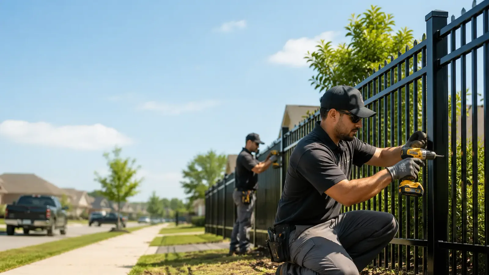 Metal Fence Installation in Goshen, CT